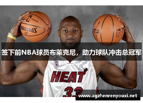 签下前NBA球员布莱克尼，助力球队冲击总冠军